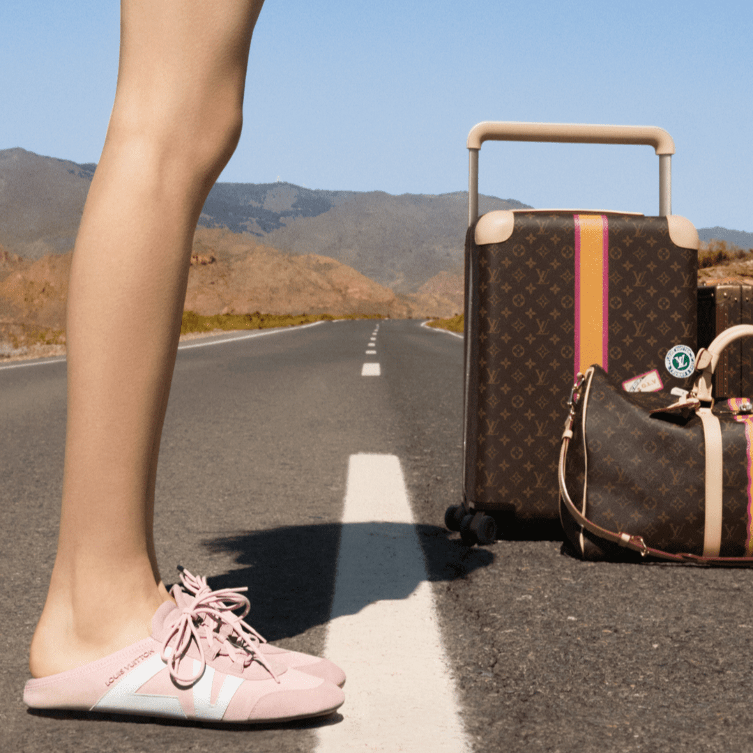 LOUIS VUITTON WOMEN'S FLIGHT MODE 2026 COLLECTION via 360 MAGAZINE. 