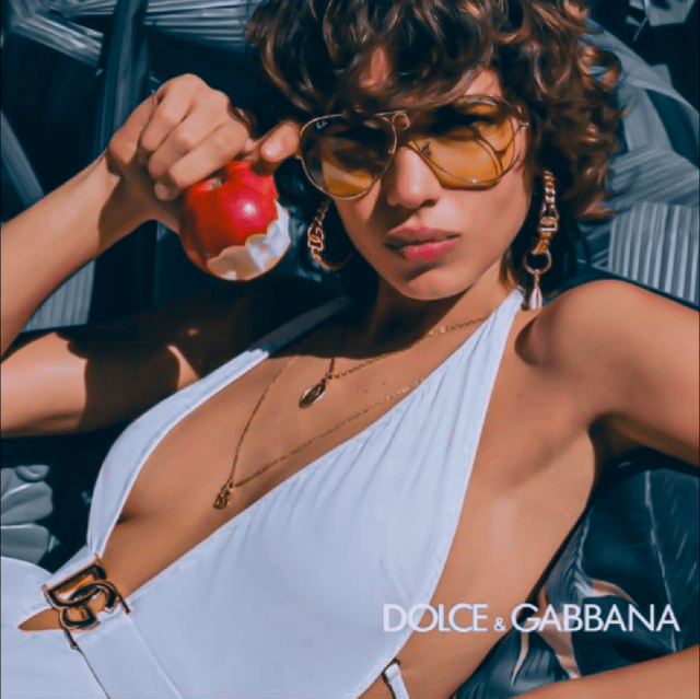 DOLCE&GABBANA + RAY-BAN sunglasses via 360 MAGAZINE.