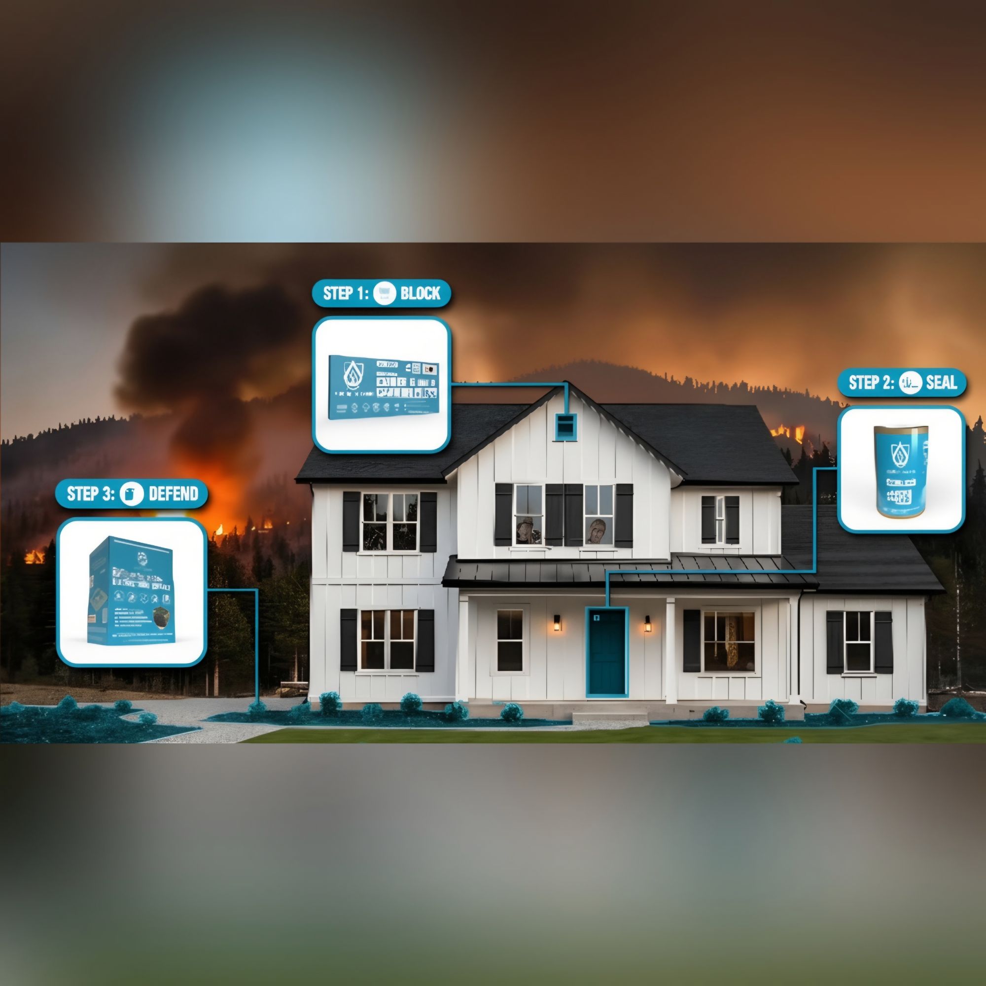 How I Prepare My Own House for Wildfire, as a Wildland Firefighter Nicholai Allen article via 360 MAGAZINE.