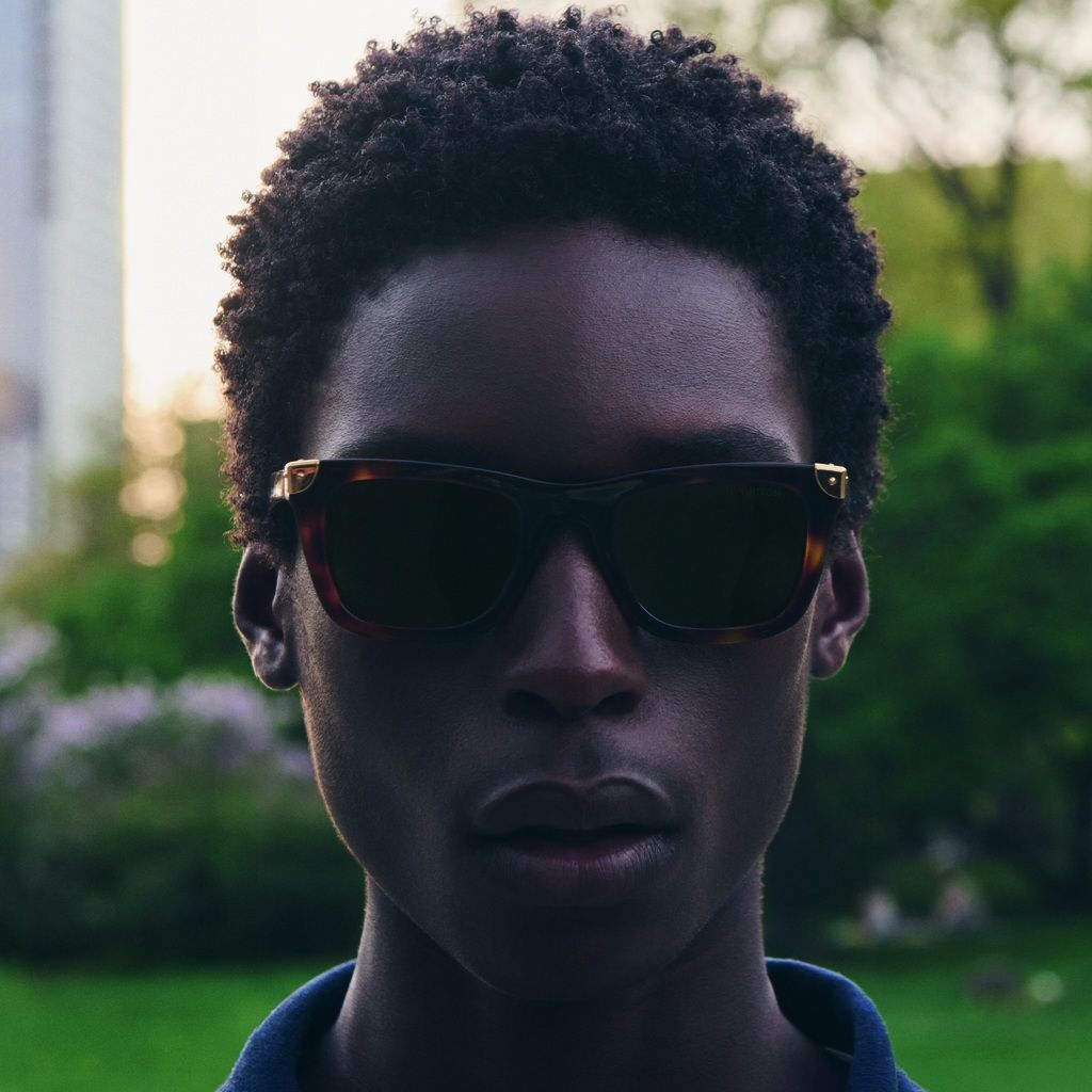 LV Heritage Sunglasses line via 360 MAGAZINE.