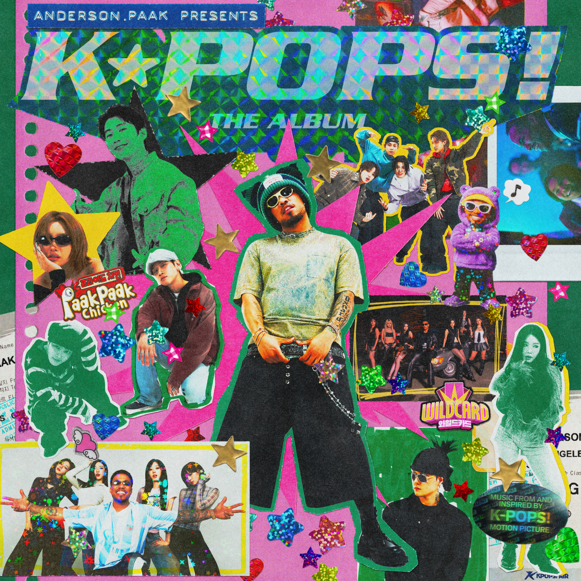 ANDERSON .PAAK DROPS STAR-STUDDED ALBUM, K-POPS! (MUSIC FROM AND INSPIRED BY K-POPS! MOTION PICTURE) via 360 MAGAZINE.