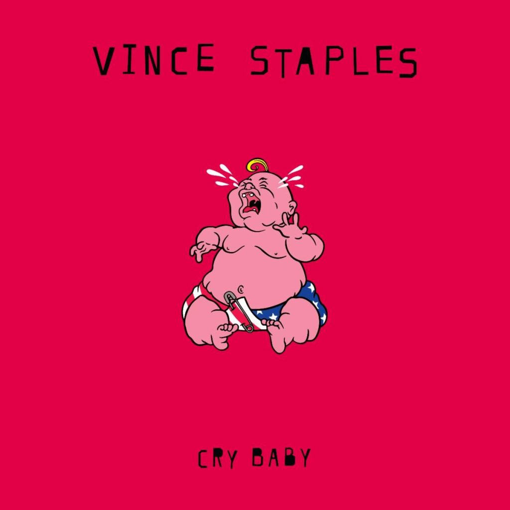Vince Staples new album Cry Baby via 360 Magazine.