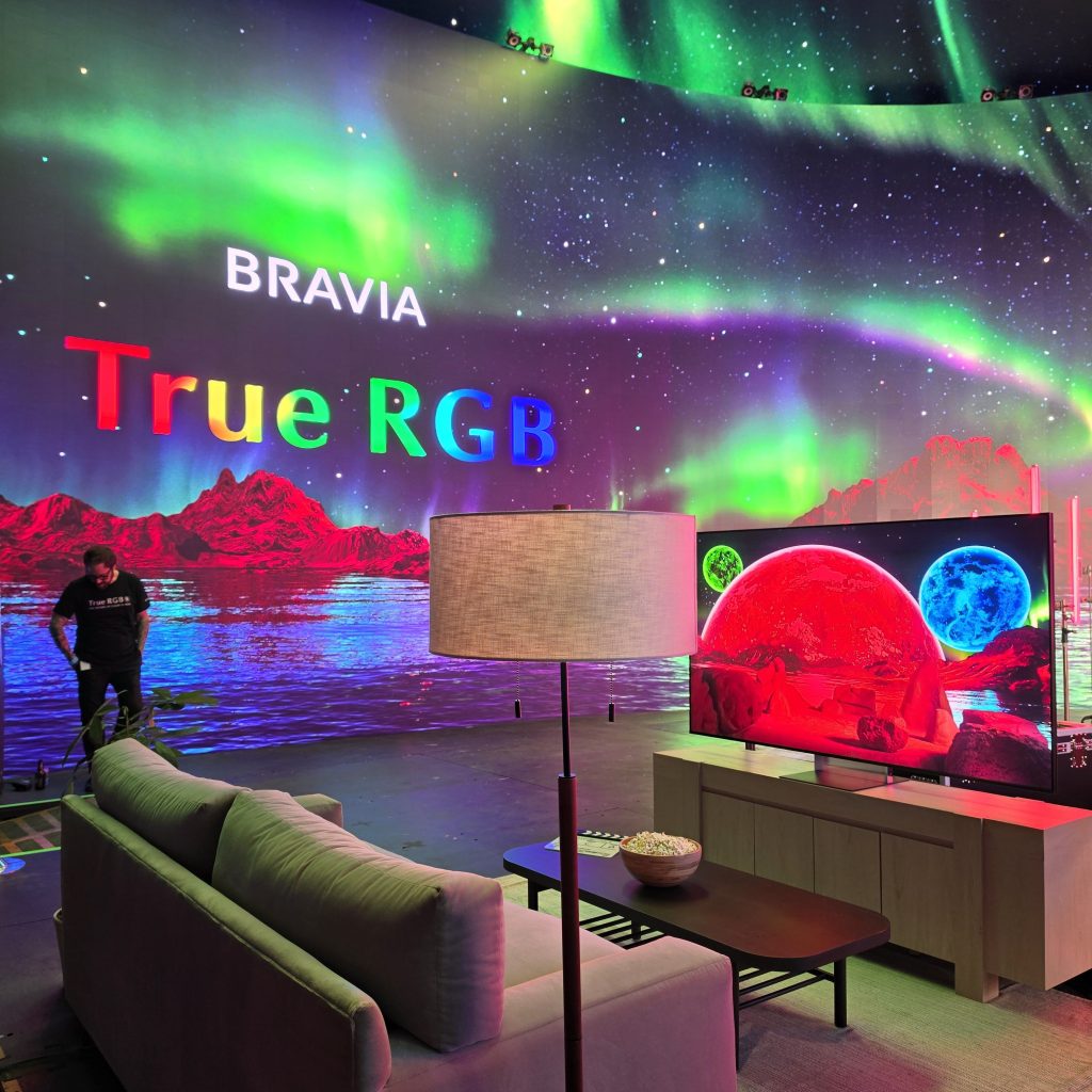 SONY ELECTRONICS Bravia Sony True RGB TV demonstration f/ Jordan Thee Stallion via 360 MAGAZINE.