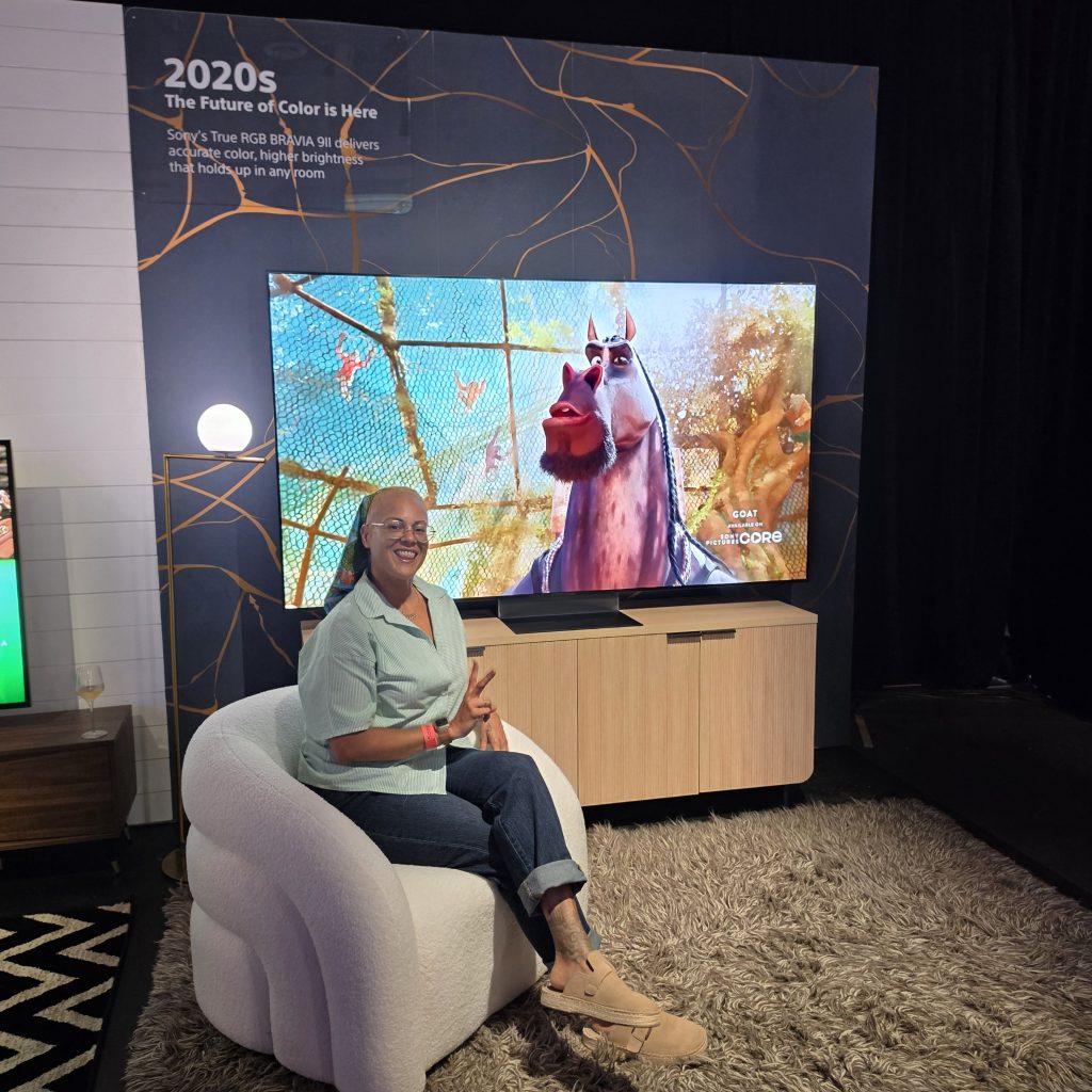SONY ELECTRONICS Bravia Sony True RGB TV demonstration f/ Jordan Thee Stallion via 360 MAGAZINE.