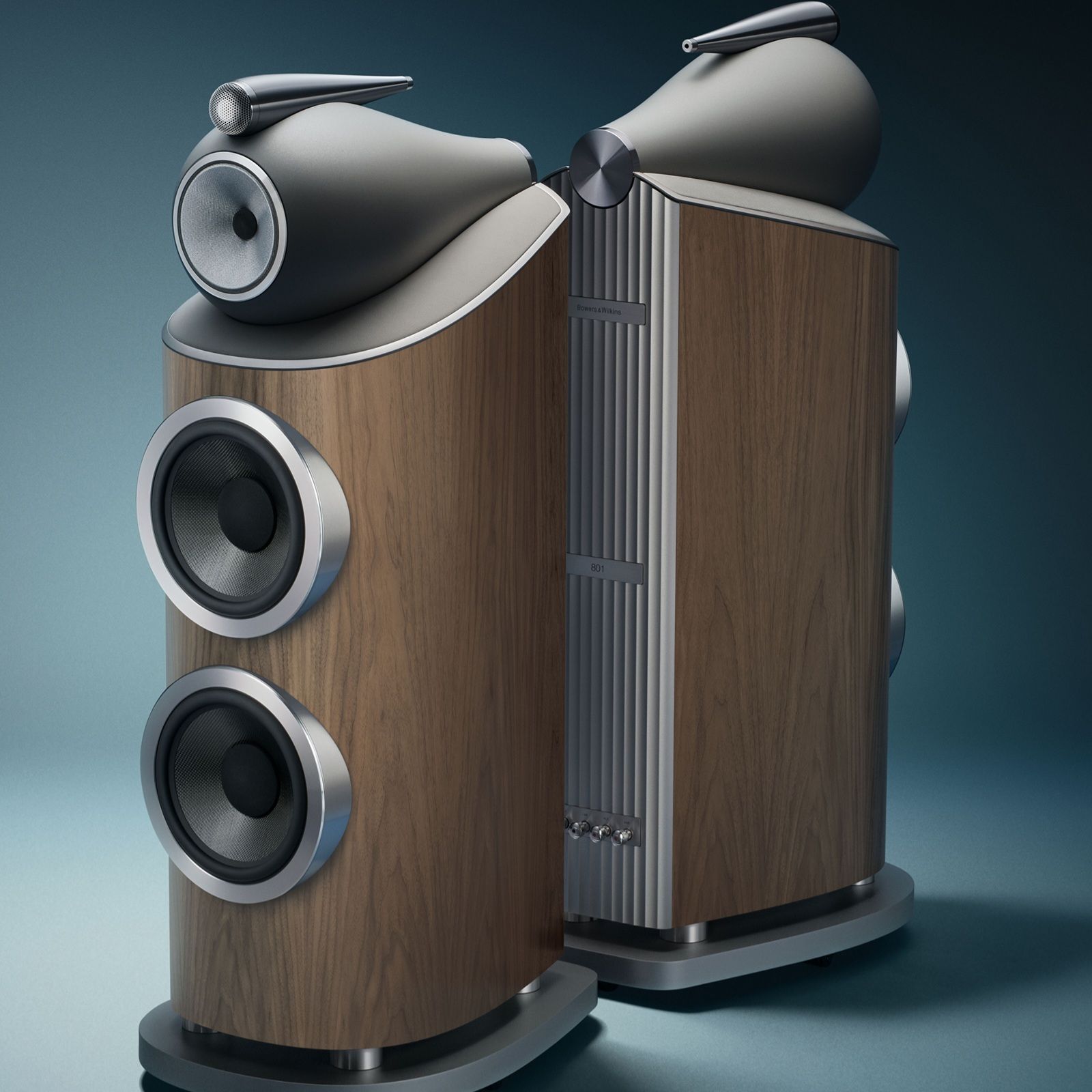 Bowers & Wilkins 800 Series Diamond D5 via 360 MAGAZINE.