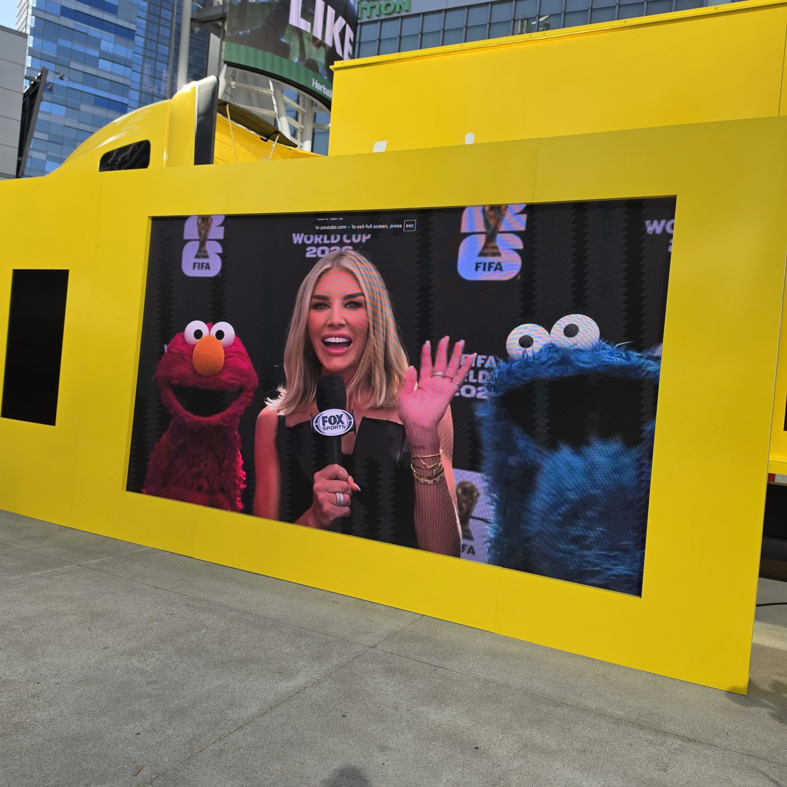 Lay's FIFA World Cup Bandwagon activation in Los Angeles via 360 MAGAZINE.