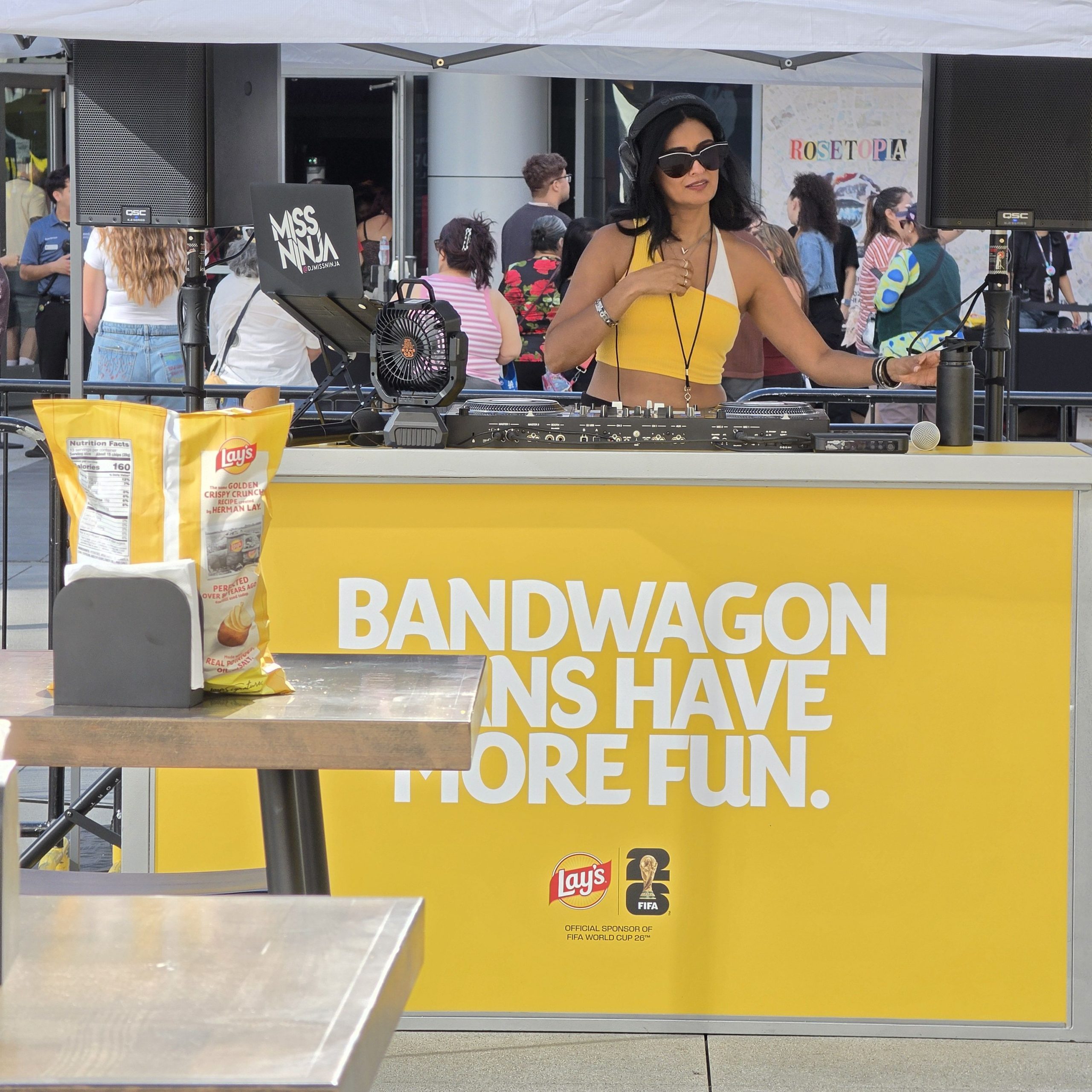 Lay's FIFA World Cup Bandwagon activation in Los Angeles via 360 MAGAZINE.