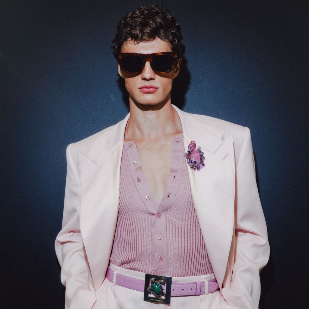DOLCE&GABBANA MENSWEAR SPRING SUMMER 2027 collection and runway show via 360 MAGAZINE.