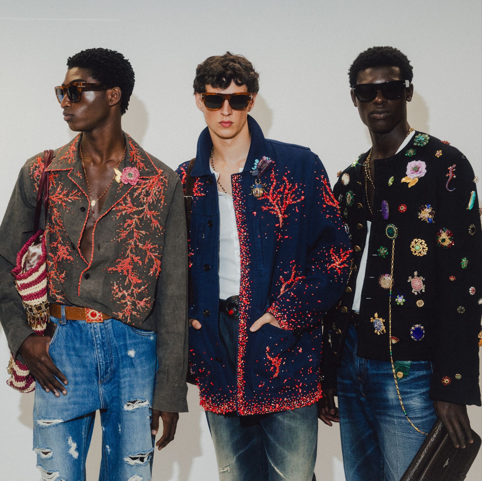 DOLCE&GABBANA MENSWEAR SPRING SUMMER 2027 collection and runway show via 360 MAGAZINE.