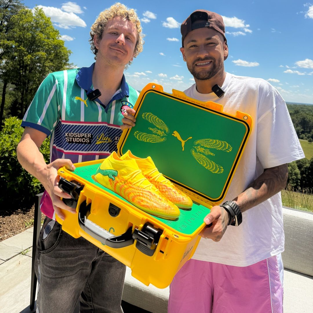 PUMA AND KIDSUPER UNVEIL THE FUTURE BOOT DESIGNED EXCLUSIVELY FOR NEYMAR JR. via 360 MAGAZINE.