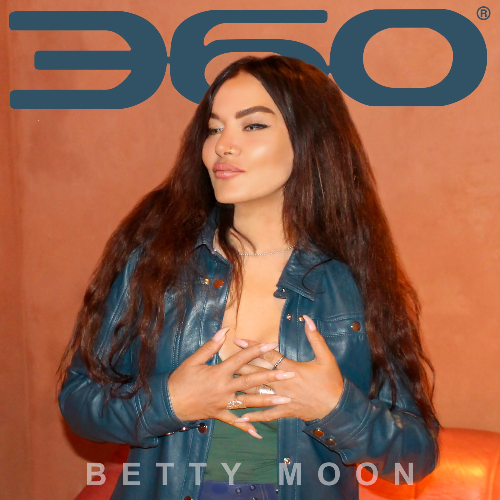 Betty Moon covers 360 MAGAZINE.