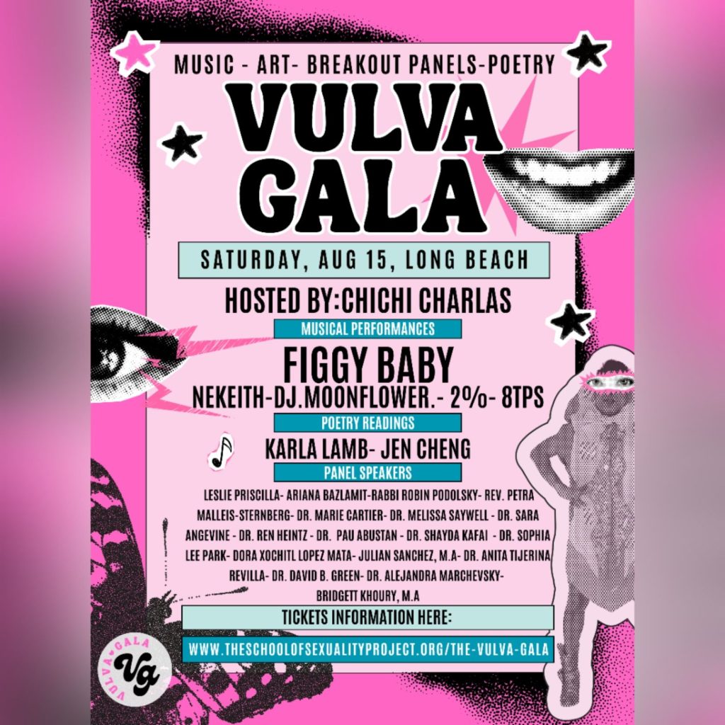 School of Sexuality Vulva Gala via 360 MAGAZINE.