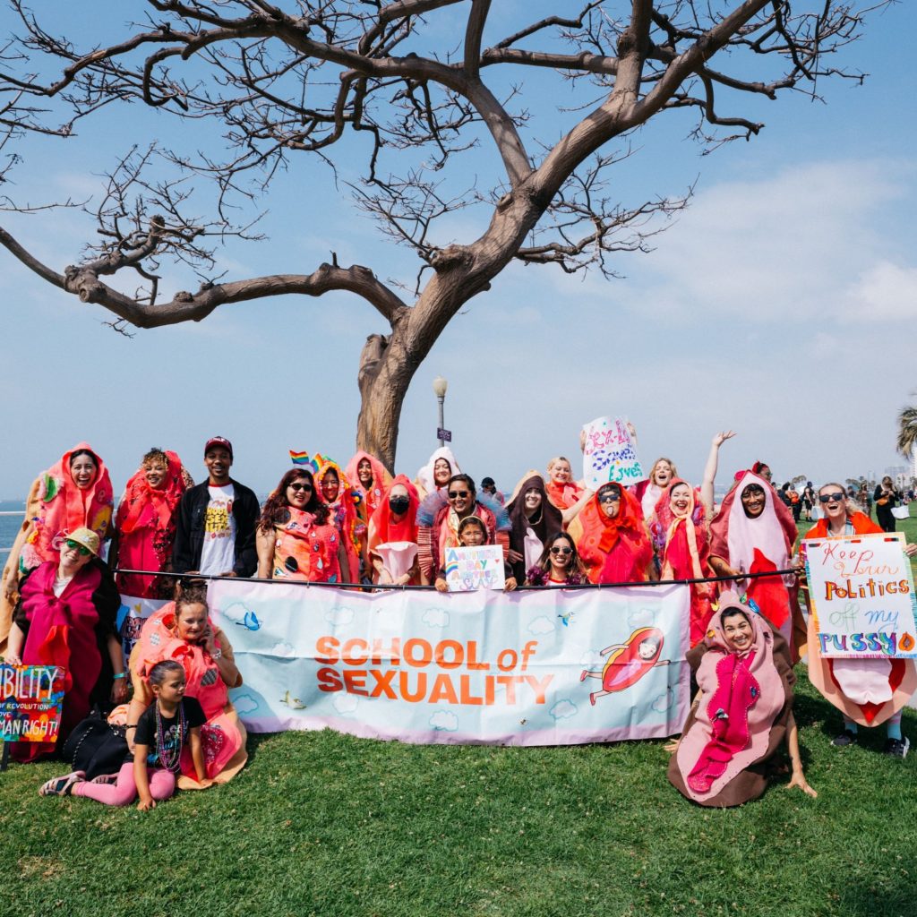 School of Sexuality Vulva Gala via 360 MAGAZINE.