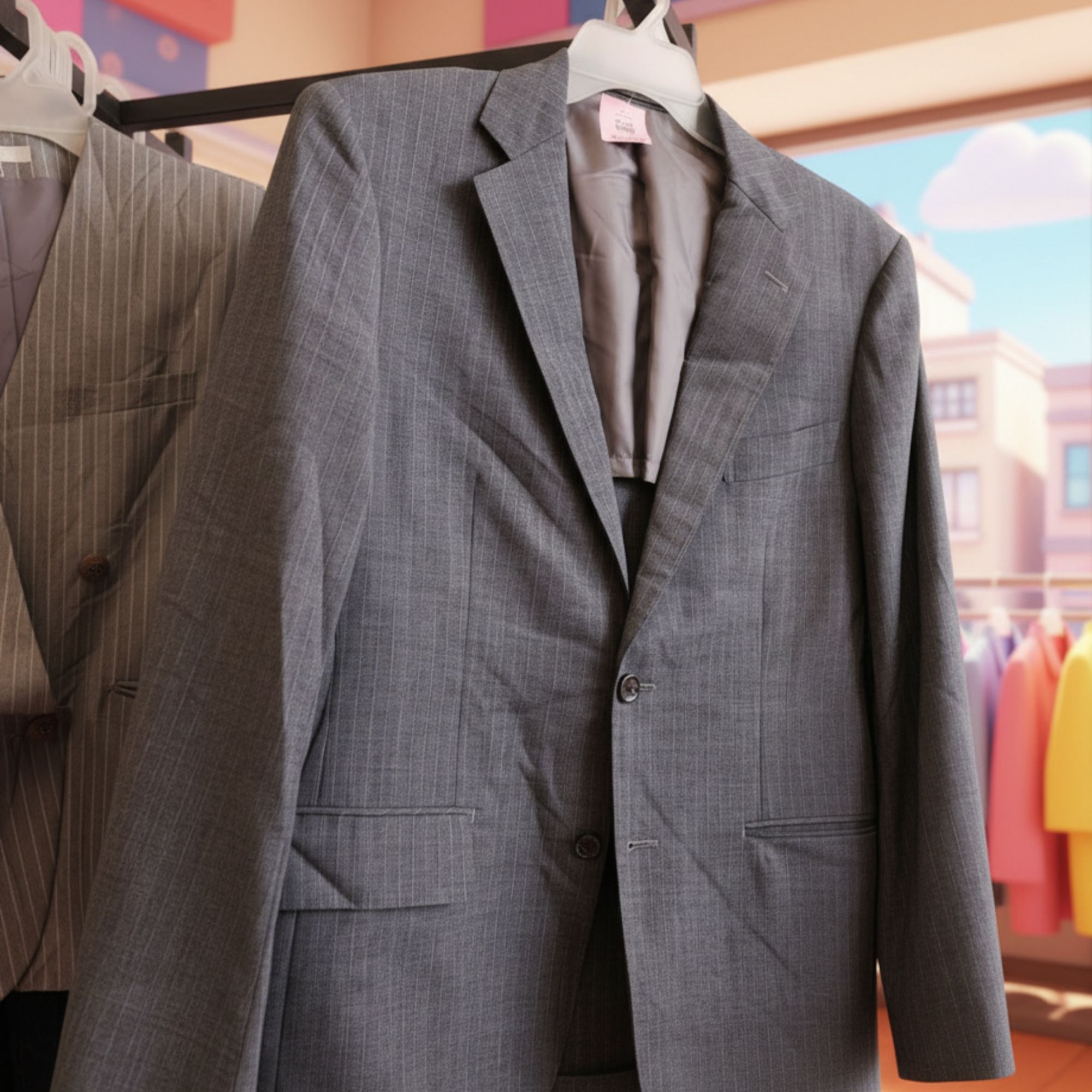Custom suits via 360 MAGAZINE.