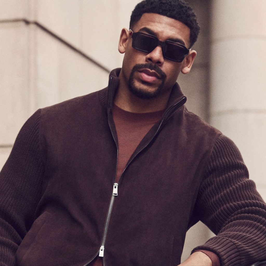 Global brand ambassador Aaron Pierre and Grace Elizabeth featured in BOSS’ Fall/Winter 2026 campaign via 360 MAGAZINE.