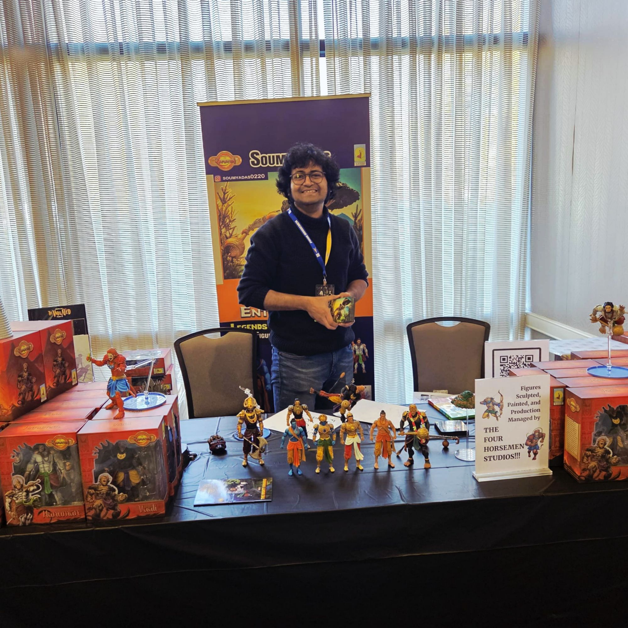 Legends of the Ramayan: Soumya Das Builds an Indian Superhero Universe in Plastic via 360 MAGAZINE.