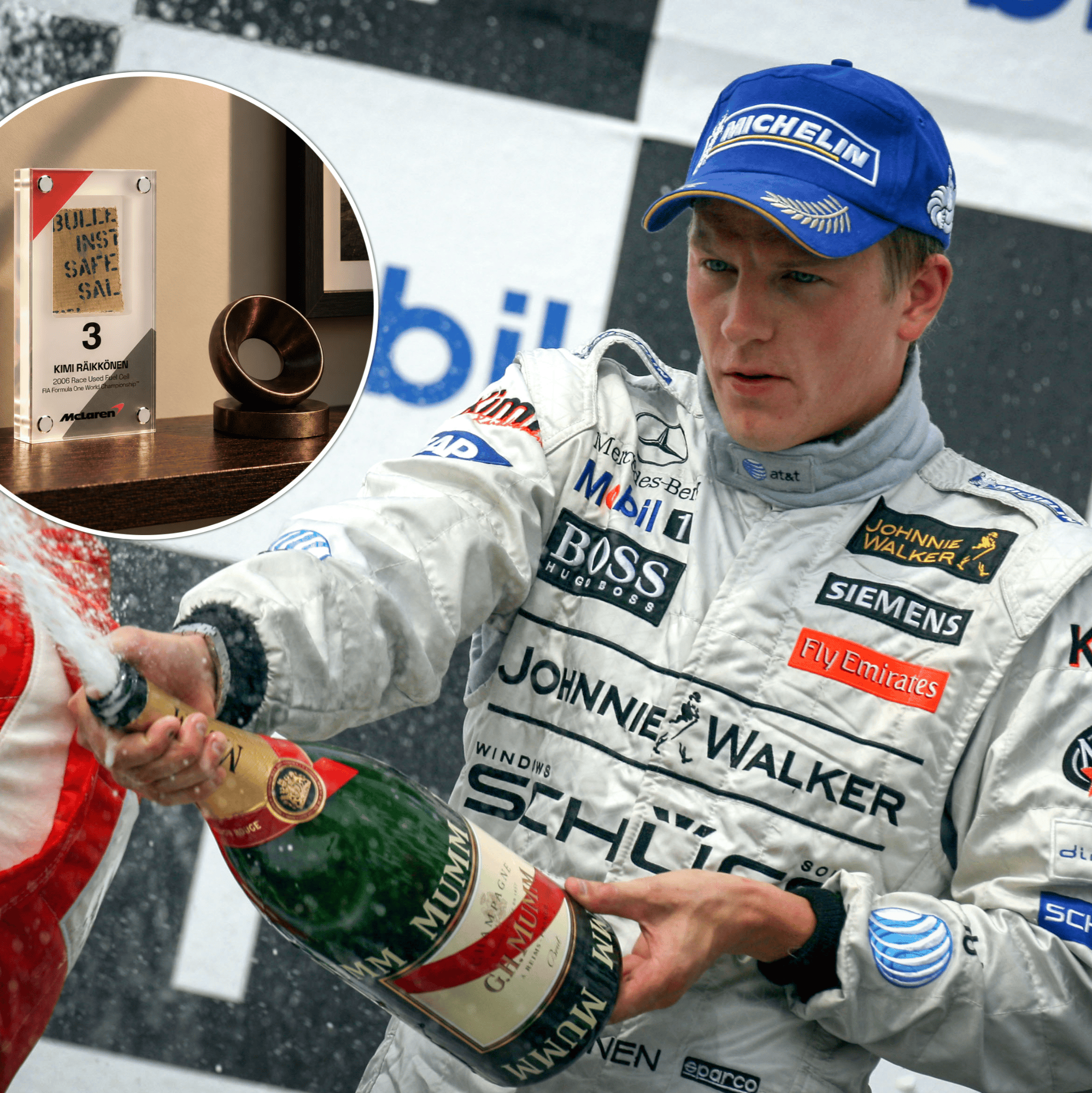 New fuel cell memorabilia launched with classic McLaren pieces via 360 MAGAZINE.