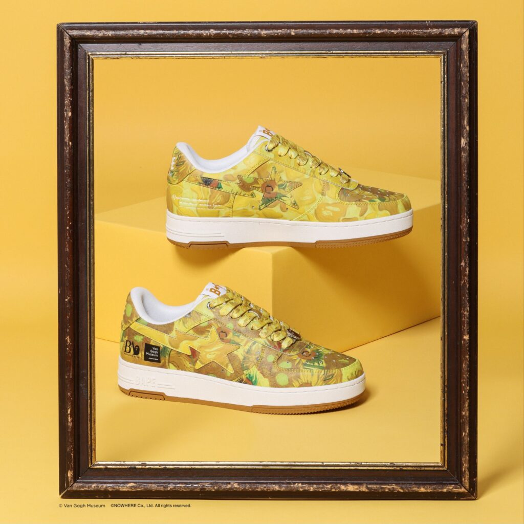 A BATHING APE® × Van Gogh Museum Expands Collaboration with Art-Inspired BAPE STA™ and BE@RBRICK via 360 MAGAZINE.
