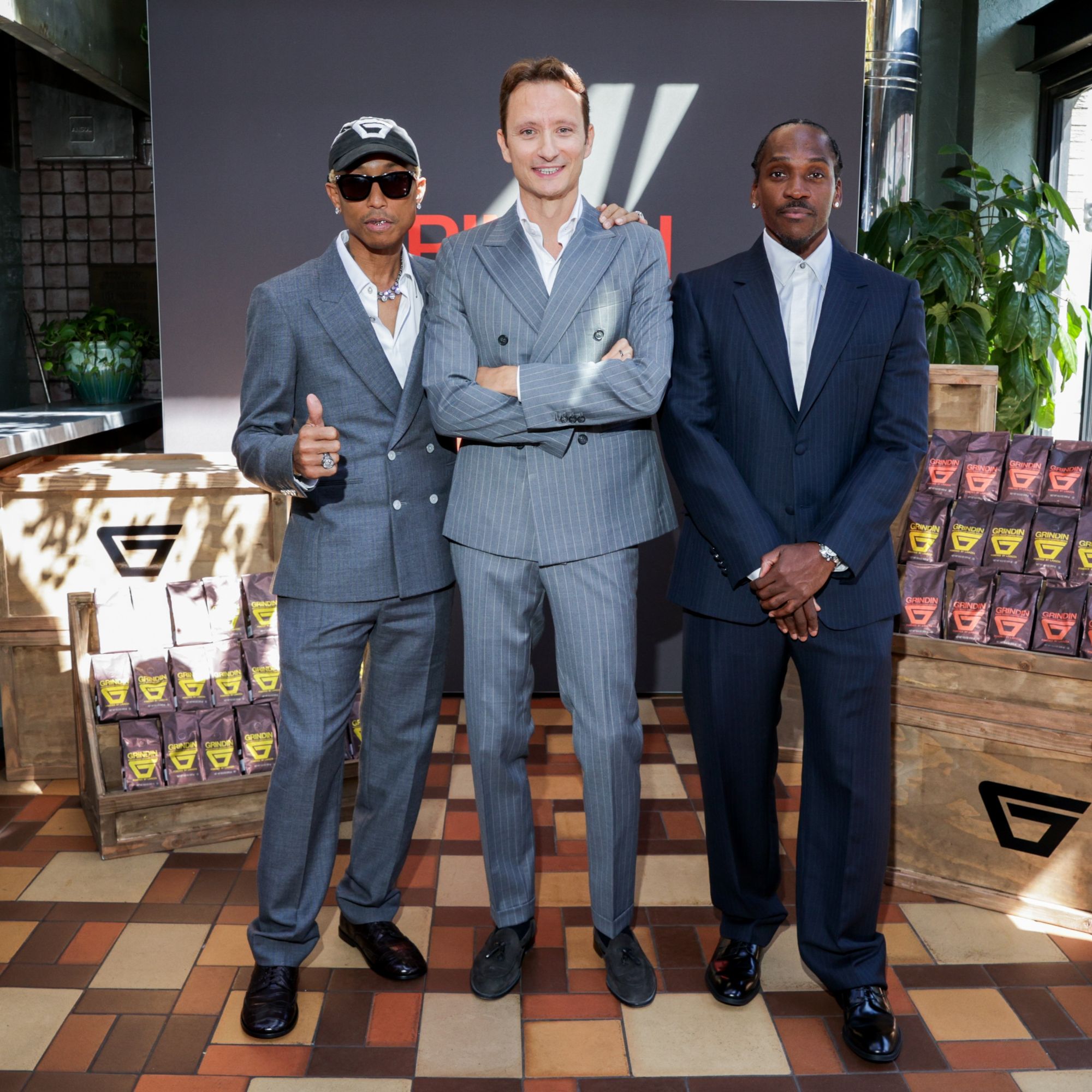 PUSHA T & PHARRELL WILLIAMS CELEBRATE THE LAUNCH OF GRINDIN COFFEE WITH EXCLUSIVE EVENTS IN NEW YORK CITY POWERED BY LAVAZZA VIA 360 MAGAZINE.