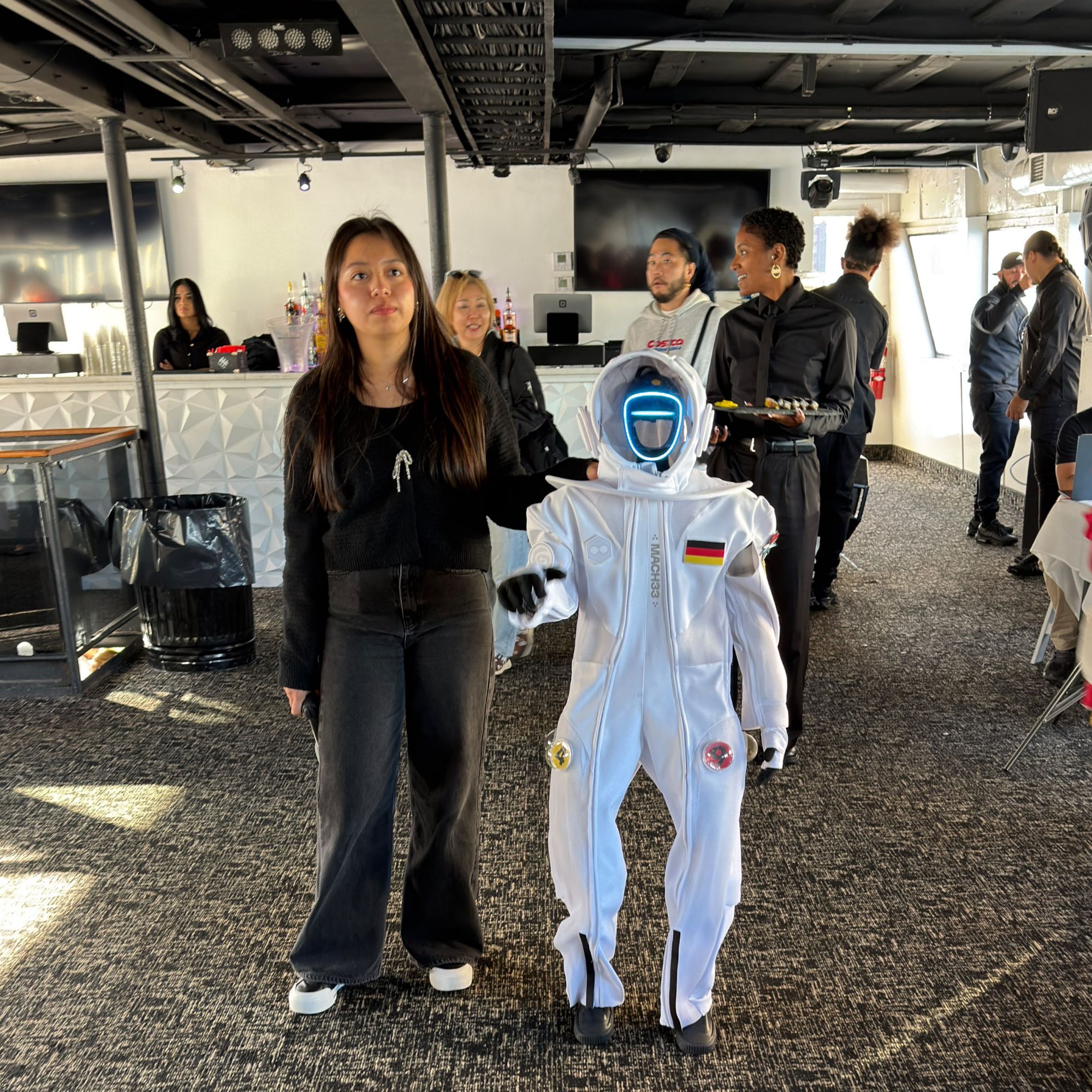 Galaxy Corporation Co., Ltd. Robot cruise on Hudson River via 360 MAGAZINE.
