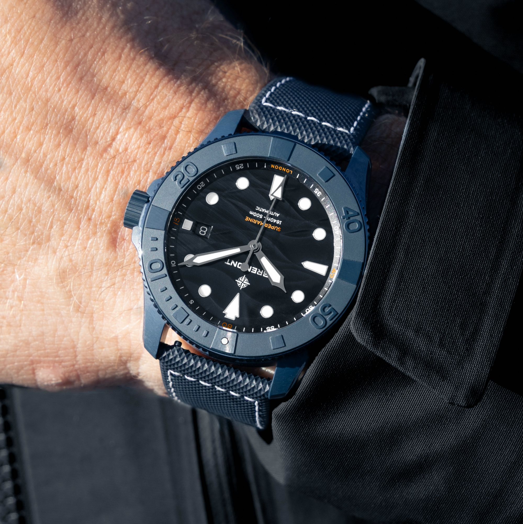 BREMONT RELEASES SUPERMARINE FULL CERAMIC DEEP BLUE LIMITED EDITION via 360 MAGAZINE.