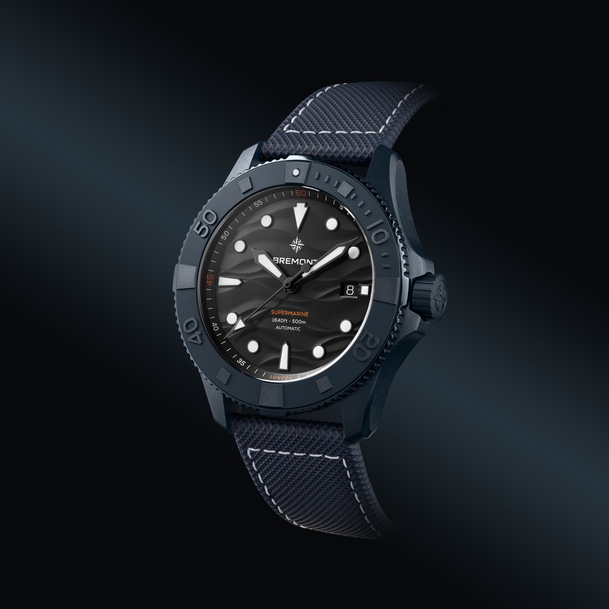 BREMONT RELEASES SUPERMARINE FULL CERAMIC DEEP BLUE LIMITED EDITION via 360 MAGAZINE.