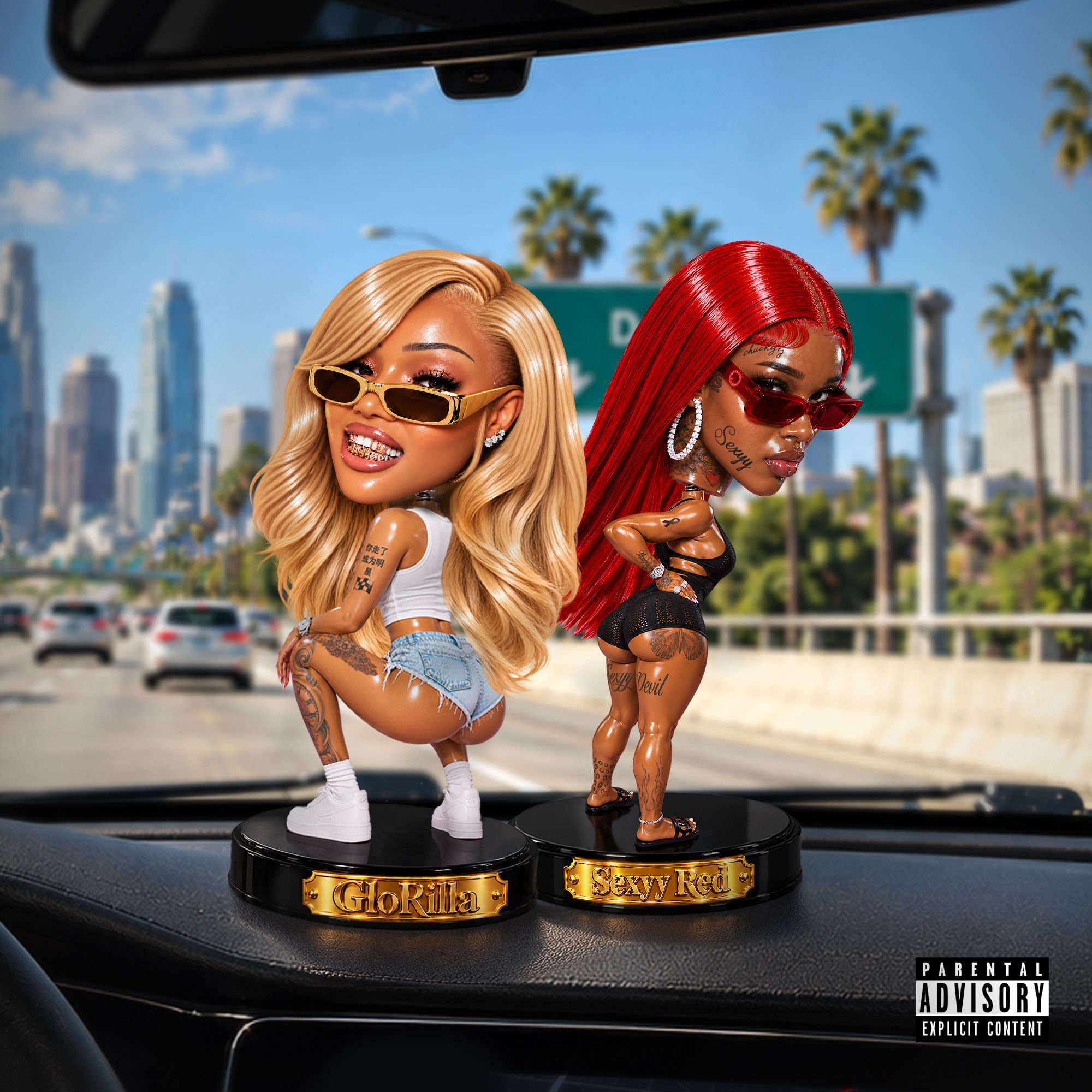 GLORILLA ANNOUNCES BRAND NEW SINGLE “JIGGLY BOW BOW” WITH SEXYY RED OUT NOVEMBER 6 via 360 MAGAZINE.