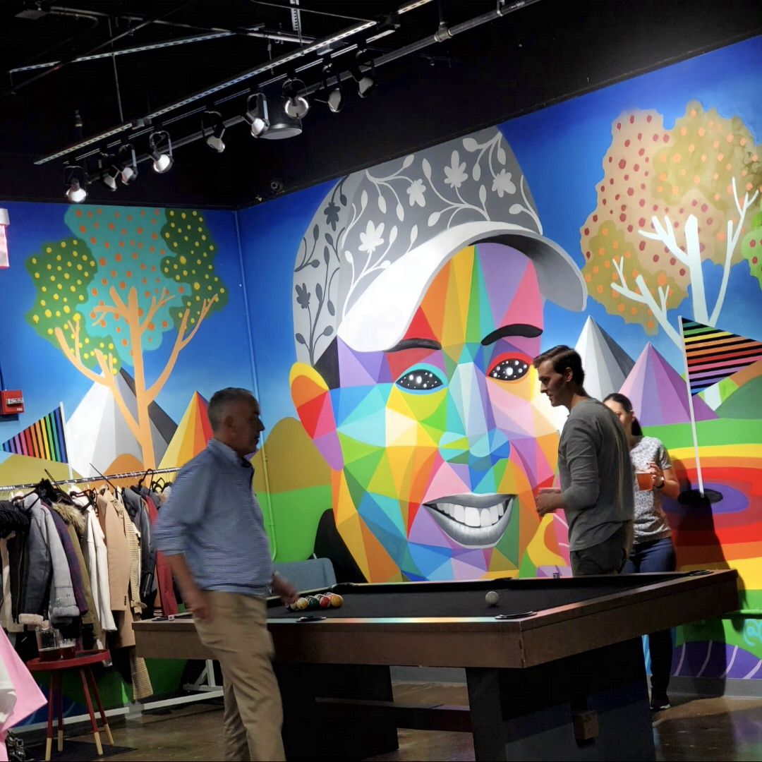 Large format printing and outside banners via 360 MAGAZINE.