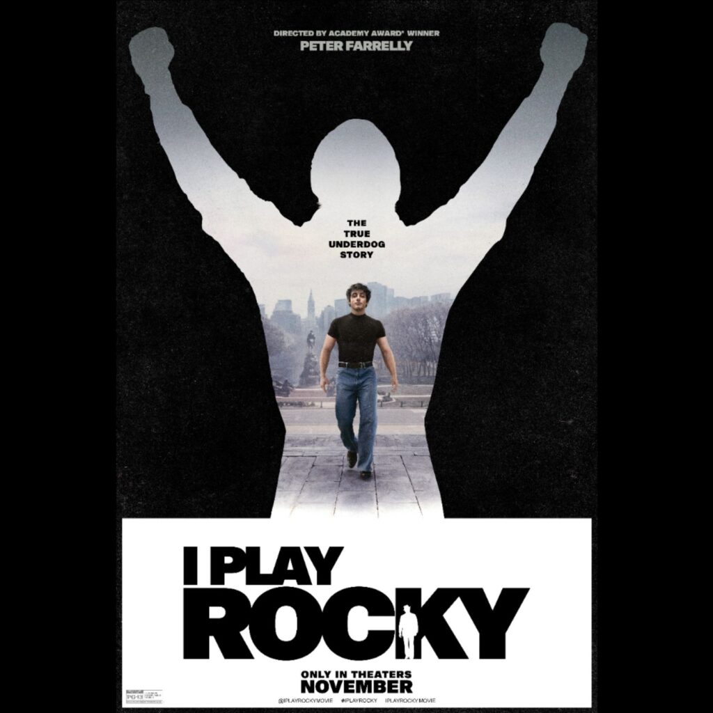 I PLAY ROCKY starring Anthony Ippolito as Sylvester Stallone, directed by Peter Farrelly via 360 MAGAZINE.