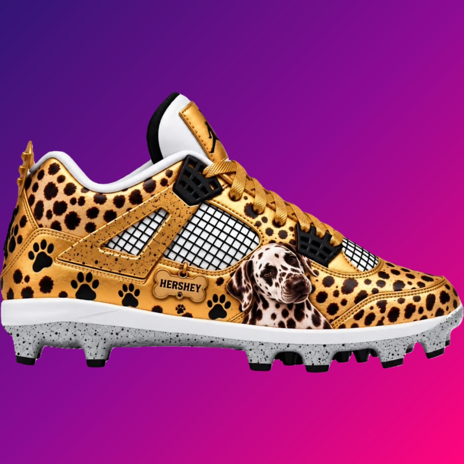 Playoff-Scarred Jazz Chisholm cleats are set to be auctioned by The Realest to raise funds for the Jazz Chisholm Foundation via 360 MAGAZINE.